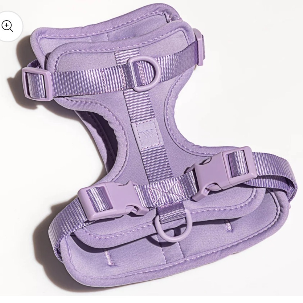 Wild One Lavender Medium Adjustable Dog Harness
